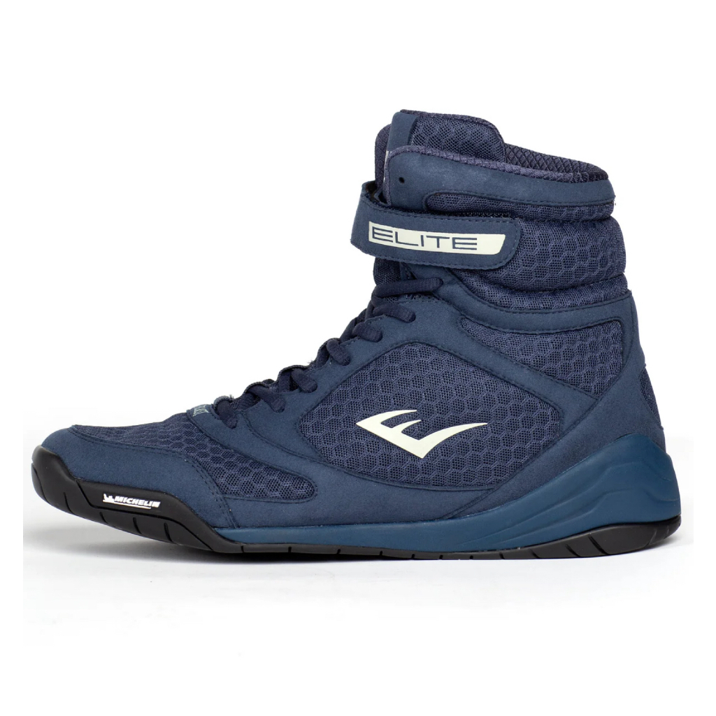 Sepatu Boxing Everlast Elite 2 boxing shoes Tinju Traning Original Navy Blue
