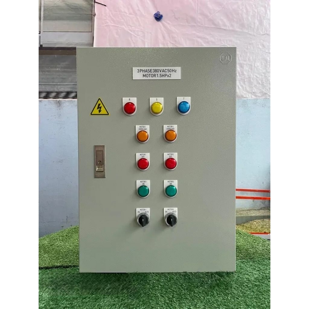 Panel Dol Star | Panel Kontrol motor 3 Phase | Panel Listrik 3 phase