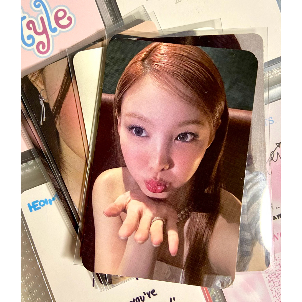 OFFICIAL PHOTOCARD TWICE NAYEON ALBUM NA 2ND MINI ALBUM POB BENEFIT LD LUCKY DRAW BENE YES24