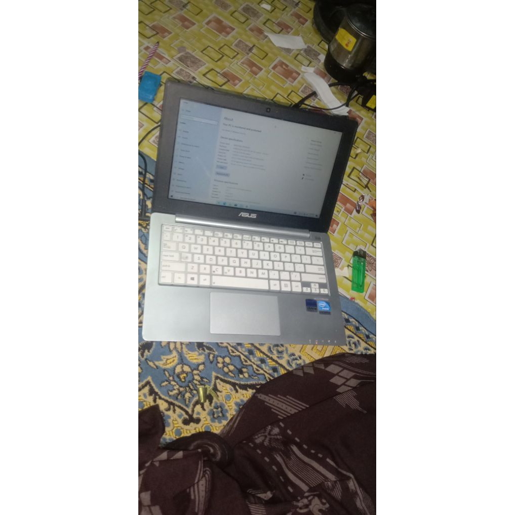 Notebook Asus x201E intel celeron