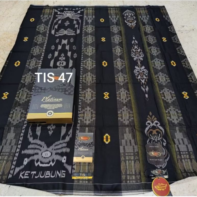 SARUNG KETJUBUNG PLATINUM TIS KUALITAS GOLD