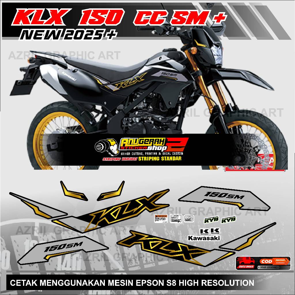 Striping KLX SM + KAWASAKI KLX 150 SM