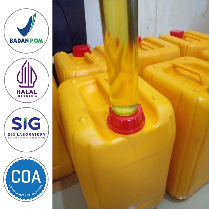 20 Liter Minyak Sacha Inchi Oil organik jernih siap kemas. saca inci sacainci sanca ici BPOM jaminan