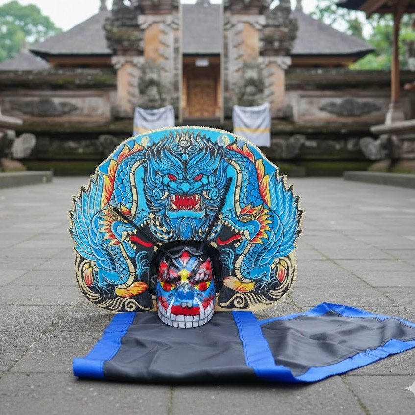 Mainan Caplokan Spon Barongan / Barongan Devil