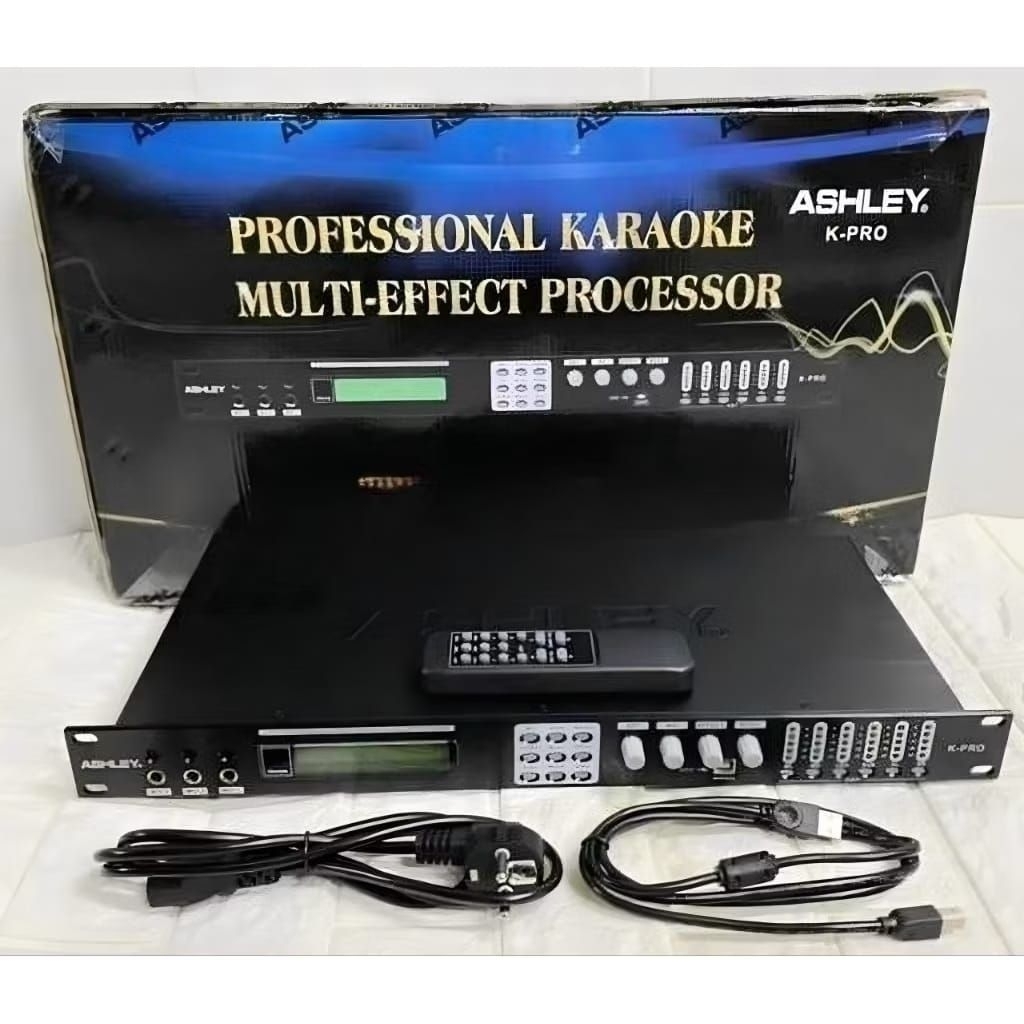 Ashley Management K PRO Processor Digital Karaoke Original Ashley KPRO