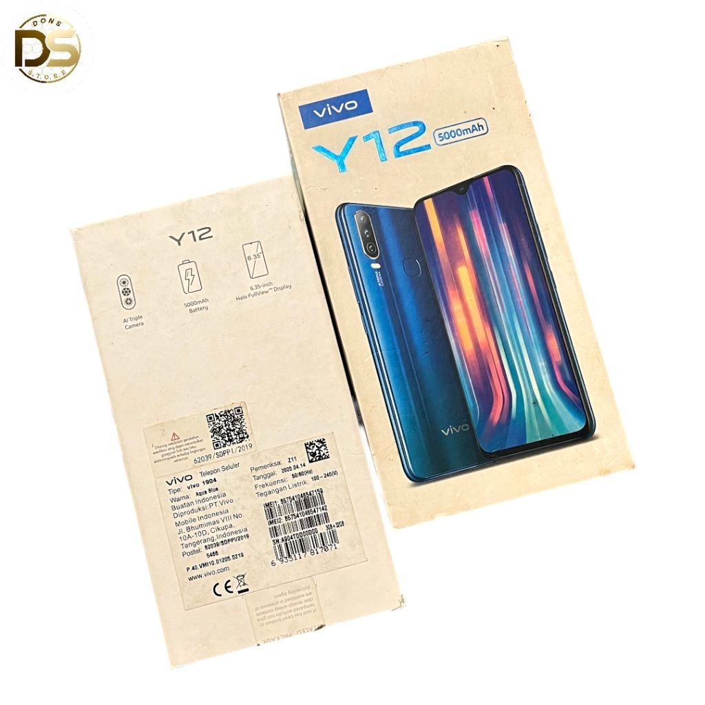 DUSBOOK / KARDUS HP - ORIGINAL COPOTAN UNTUK HP VIVO Y12 - 100% ORI