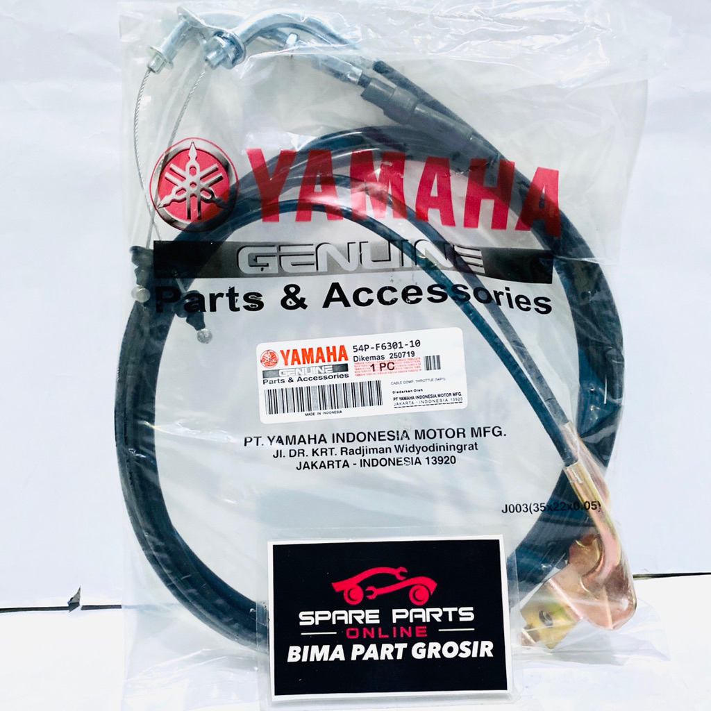KABEL GAS TALI GAS MIO J SOUL GT 115 MIO GT XRIDE 115 KODE PART 54P