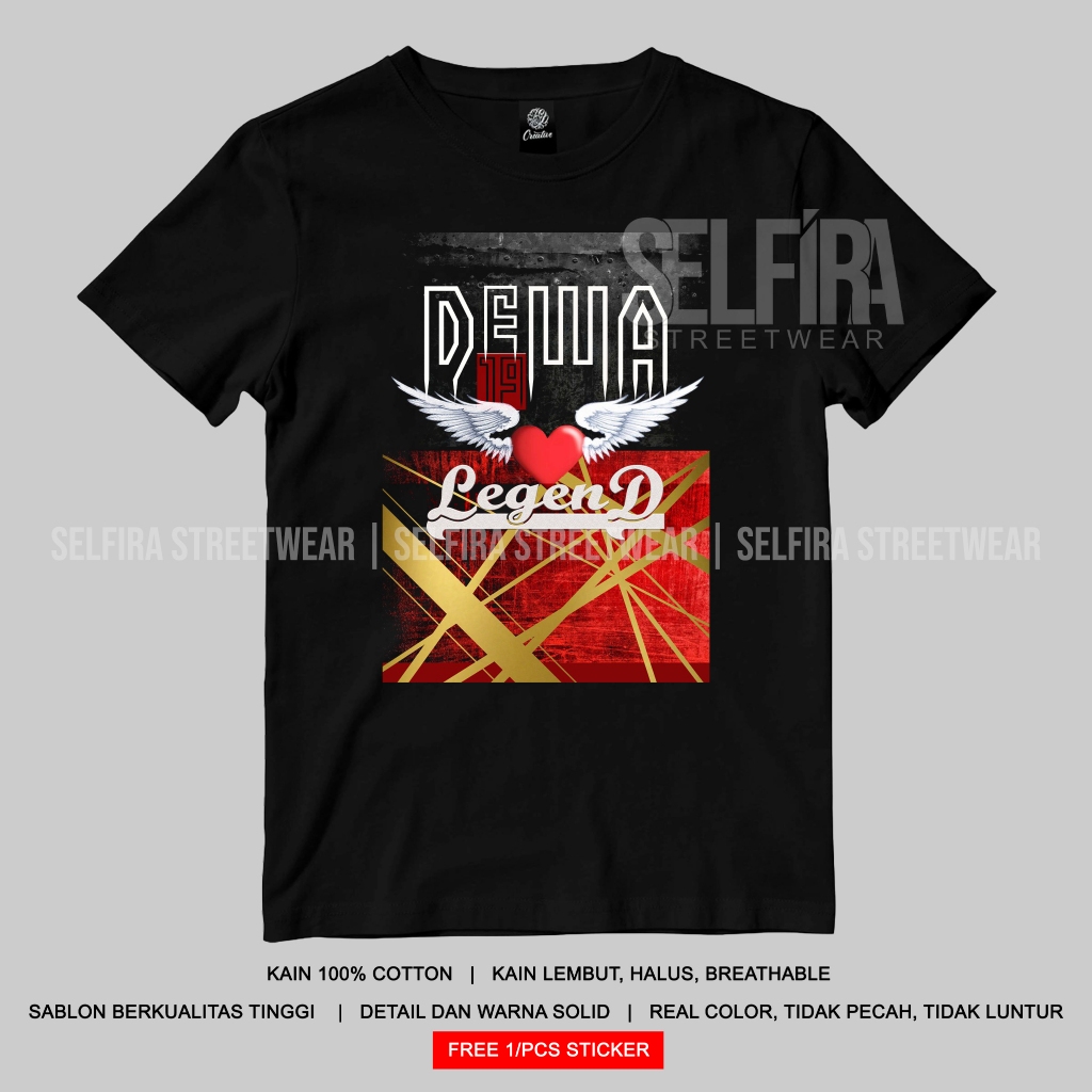 Kaos Distro Dewa 19 - Legend