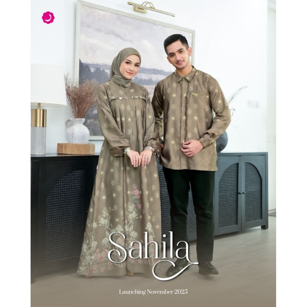 RAUNA SAHILA BROWN GAMIS RAUNA DAN KOKO COUPLE TERBARU 2026