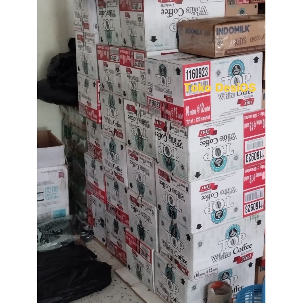 1 DUS KOPI TOP WHITE