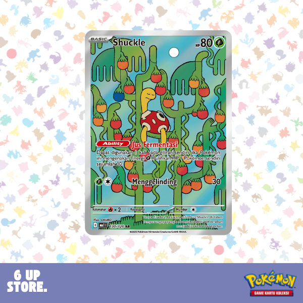 Shuckle (AR) - 130/126 - Mega Evolusi (MA1) - Pokemon TCG Indonesia