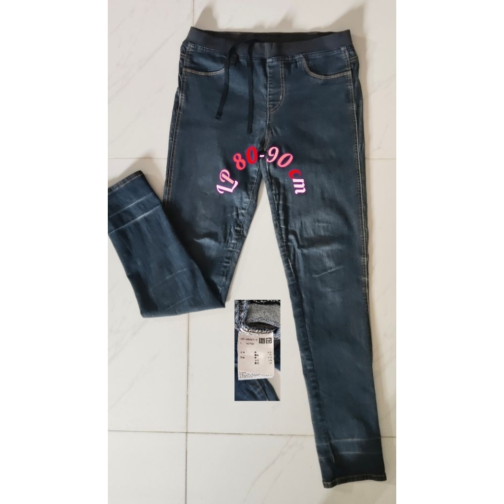 Celana Panjang Pinggang Karet Uniqlo