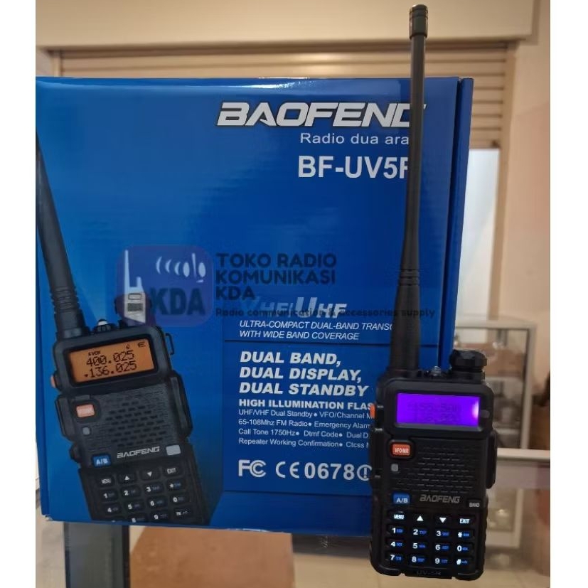 HT BAOFENG UV-5R | BAOFENG BF-UV5R | BAOFENG UV 5R | UV5R | 5 WATT RADIO | HT DUAL BAND | VHF 136-17