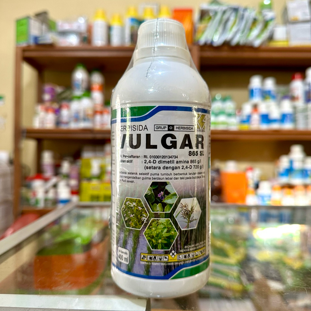 Herbisida VULGAR 865SL 400ml - Herbisida Sistemik Vulgar