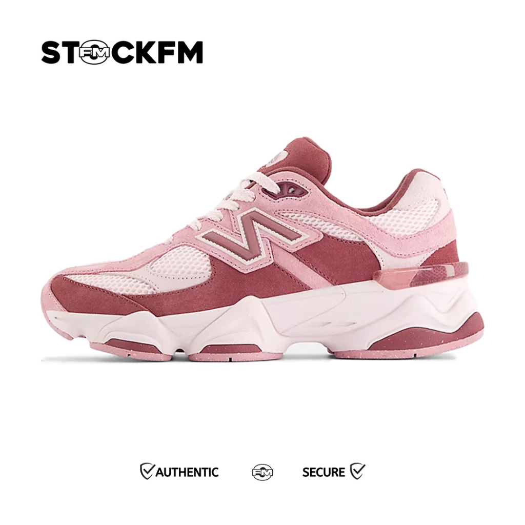 New Balance 9060 Pink Granite Washed Burgundy Original (GC9060EP)