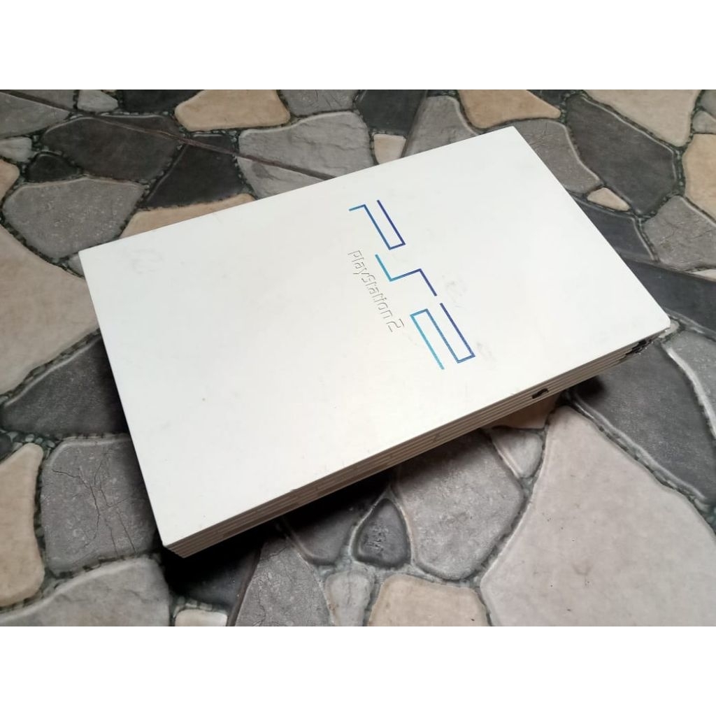 Casing PS2 Fat SCPH-5XXXX Warna Putih Lengkap