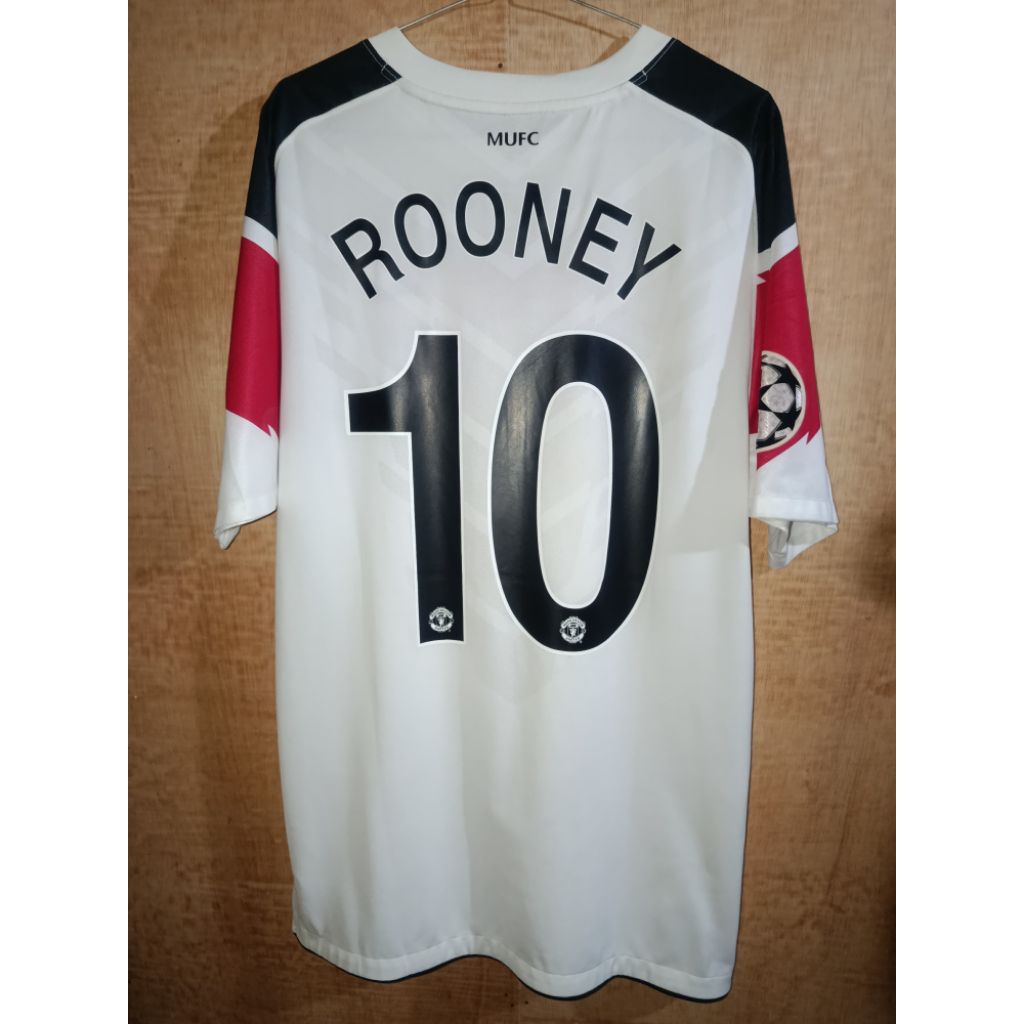 JERSEY MANCHESTER UNITED AWAY FINAL CHAMPIONS LEAGUE 2010-11 ORIGINAL