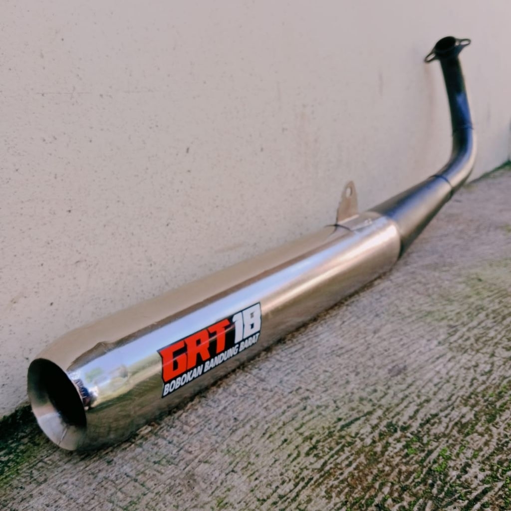 knalpot Grt 18 Setengah Dewa Type K7031 K26 K28 Ful power pedes
