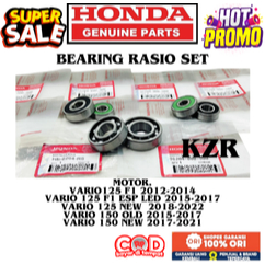 KZR BEARING RASIO SET HONDA VARIO 125, BEARING RASIO SET HONDA VARIO 125 OLD, BEARING RASIO SET HOND