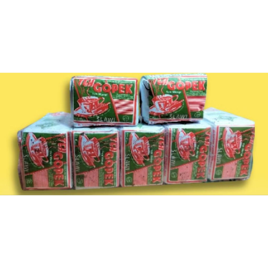 teh gopek 1 pack/teh gopek/teh 1 pack/teh gopek 1 slop/teh gopek Slawi/teh tubruk/teh celup/teh