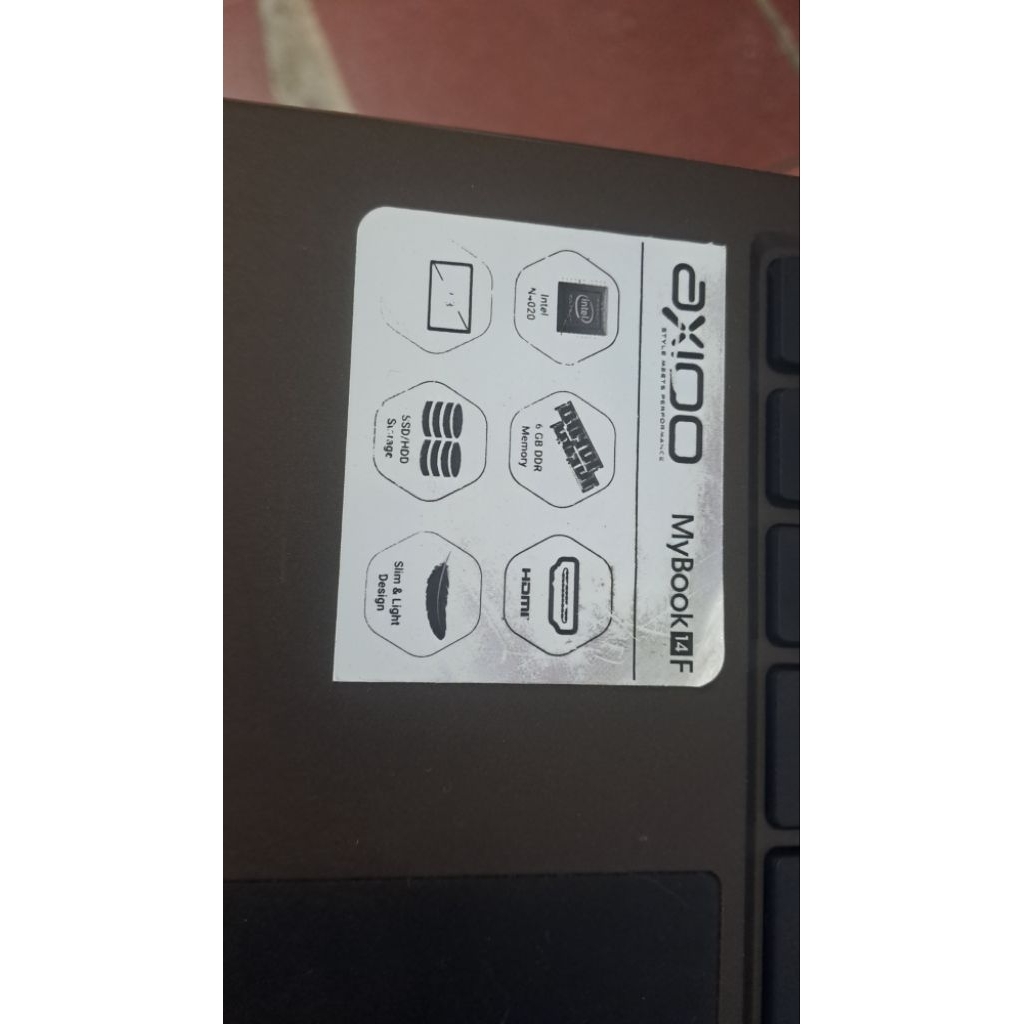 Axioo Mybook 14F