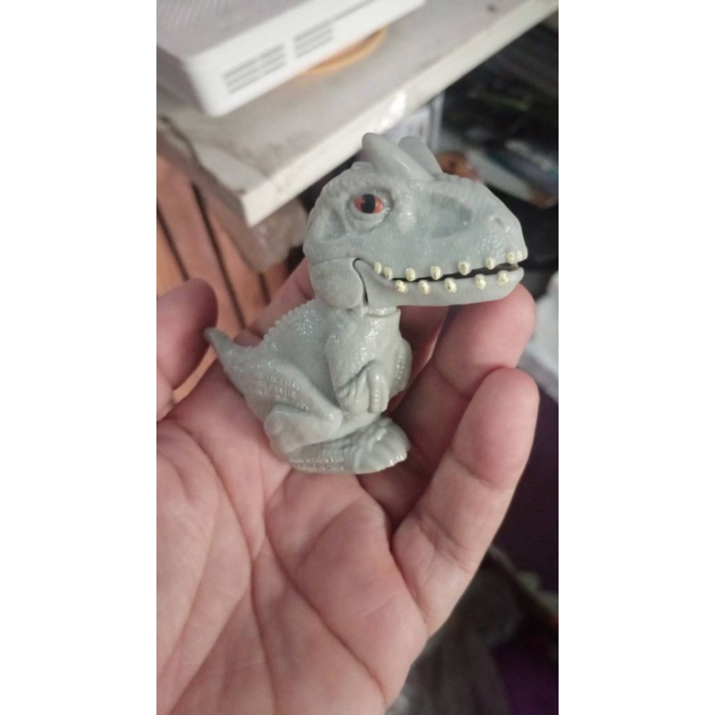 mini figure dinosaurus indominus rex happy meal jurassic world