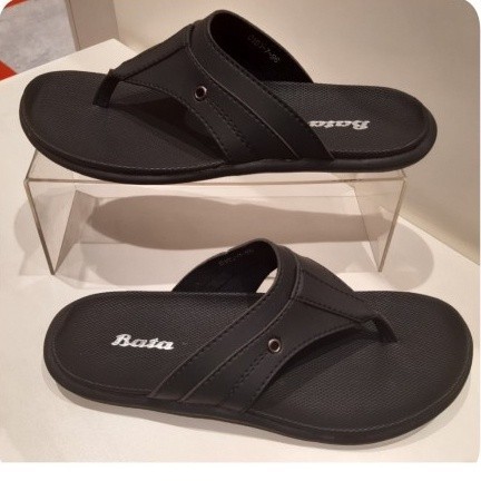 PROMO Bata Japit Presley Pria Bahan Kulit 100% Original | Sandal Santai Harian Nyaman