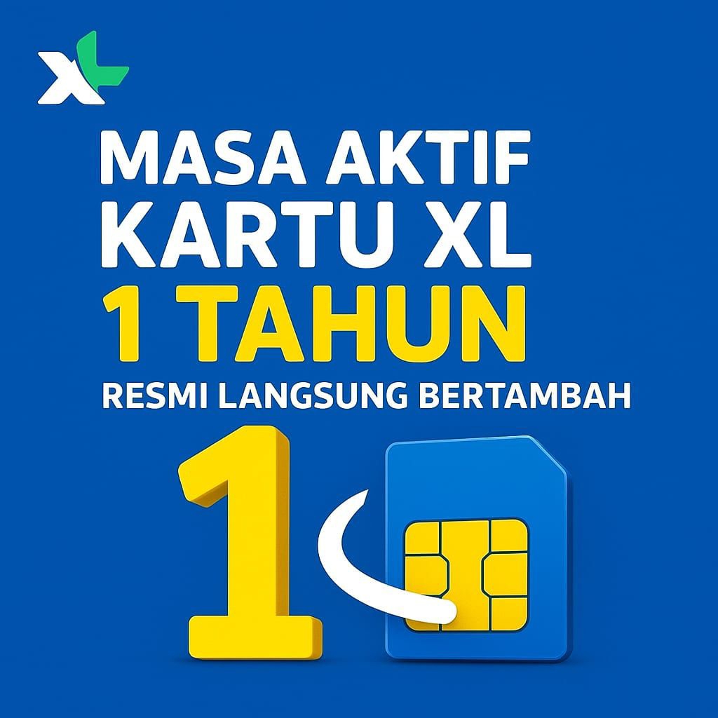 Perpanjang Masa Aktif Kartu Xl 1 Tahun Resmi Langsung Bertambah 1 Tahun