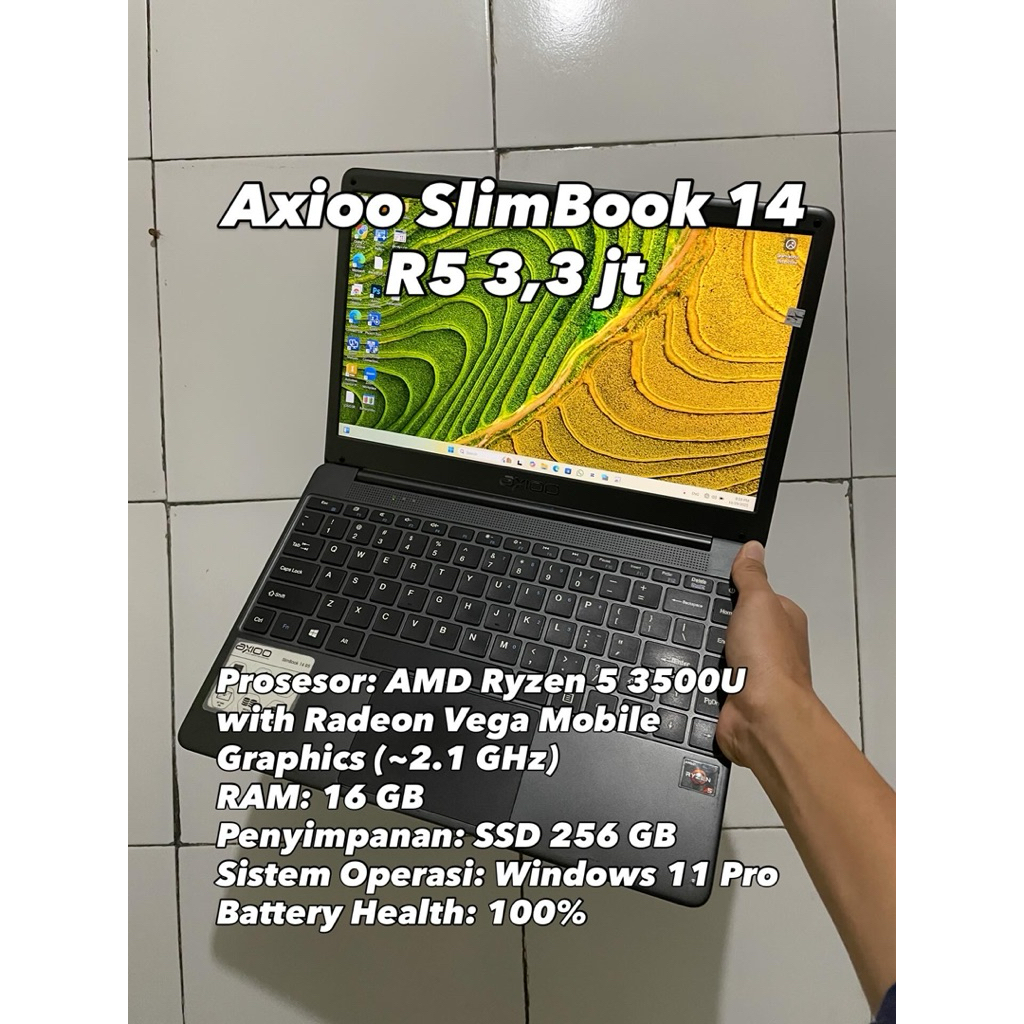 Laptop Axioo SlimBook 14 R5