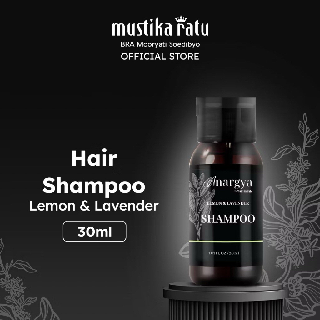 Anargya by Mustika Ratu Shampoo Aroma Lemon & Lavender 30m