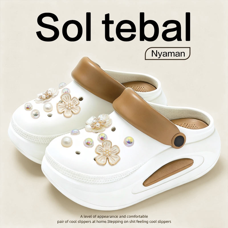 Sandal Selop Wanita Dewasa Sehari-Hari Terbaru 2026 Sendal Slop Cewek Casual