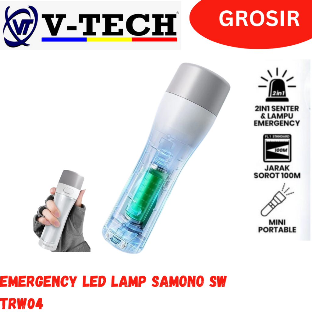 EMERGENCY LED LAMP SAMONO SW TRW04