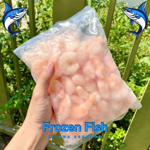 Udang Cooked Frozen 1 kg - Udang Cook kupas - Udang Vanamei - matang kupas bersih