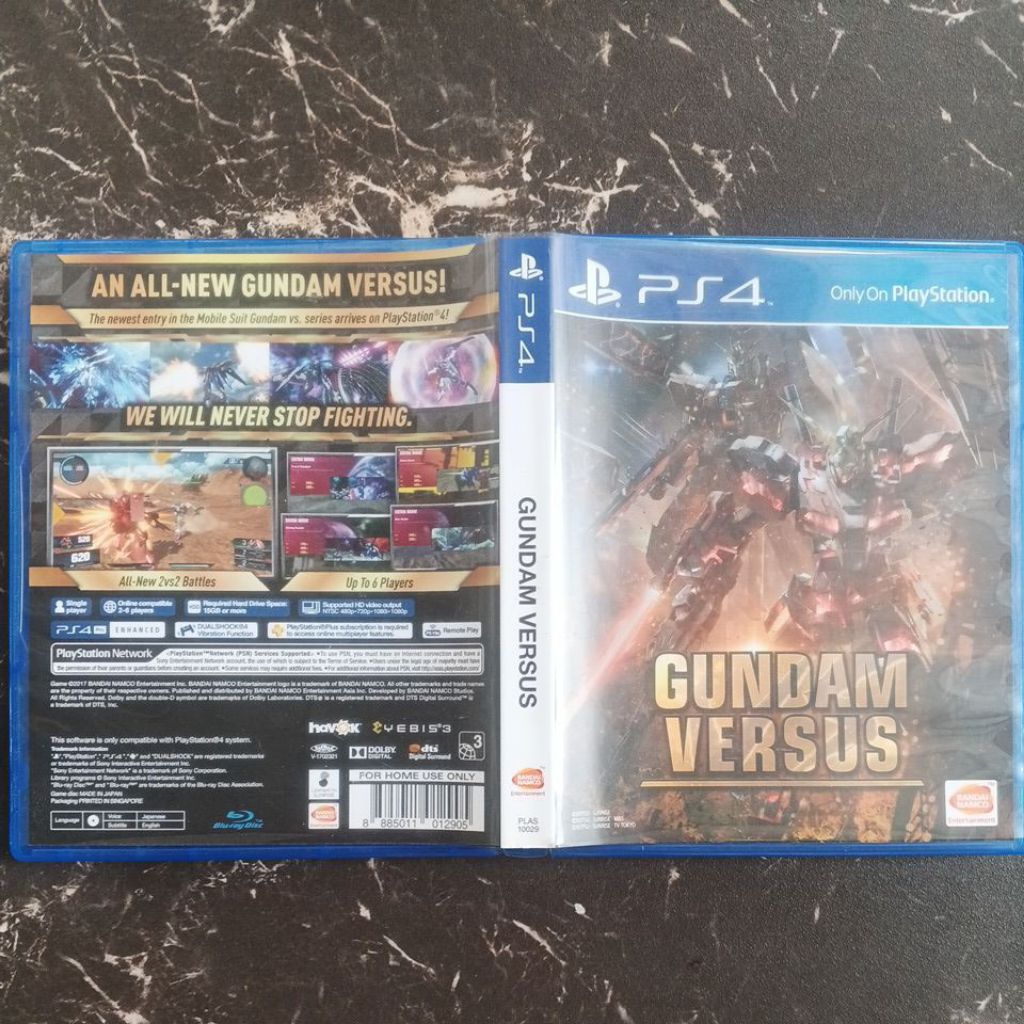 KASET PS4 GUNDAM VERSUS REG 3 BEKAS