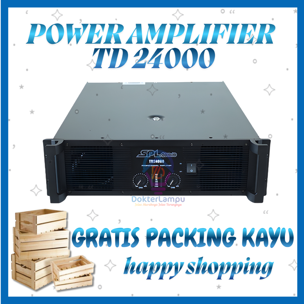 SPL Audio Power Amplifier TD 24000