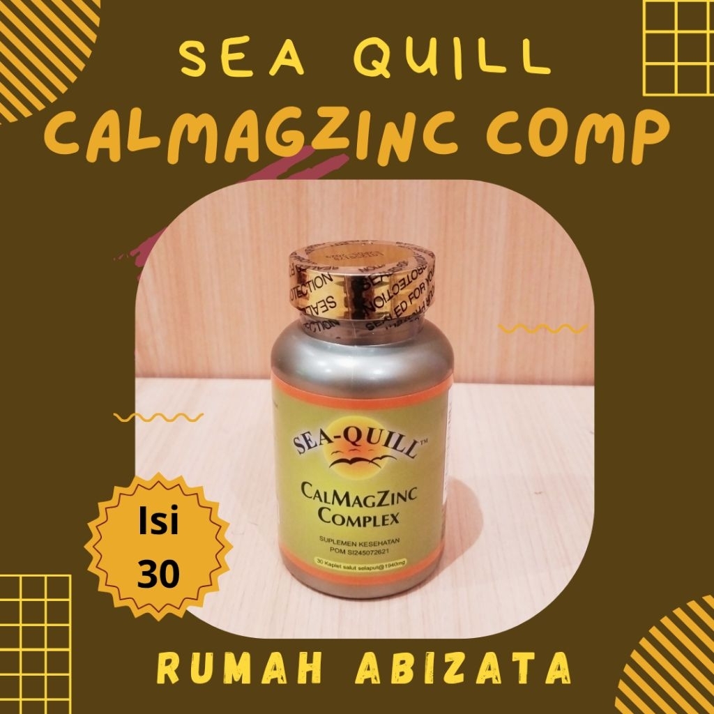 SEA QUILL CAL MAG ZINC COMPLEX - 30 Tablet