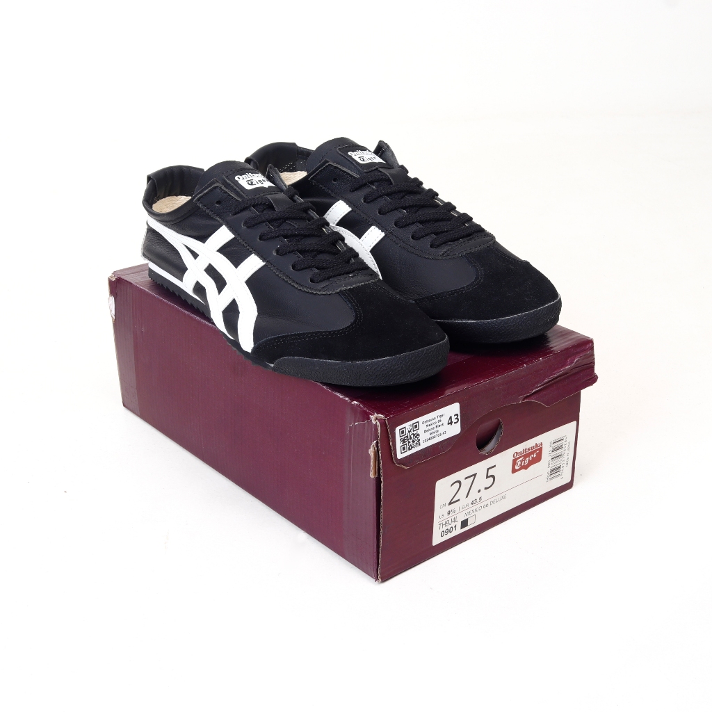 Onitsuka Tiger Mexico 66 Deluxe Black White