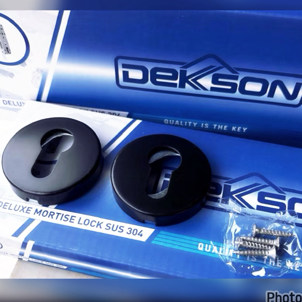 Ring kunci pintu ring silinder hitam Dekkson RING CYLINDER KUNCI PINTU SUS 304 BLACK BULAT kunci pin