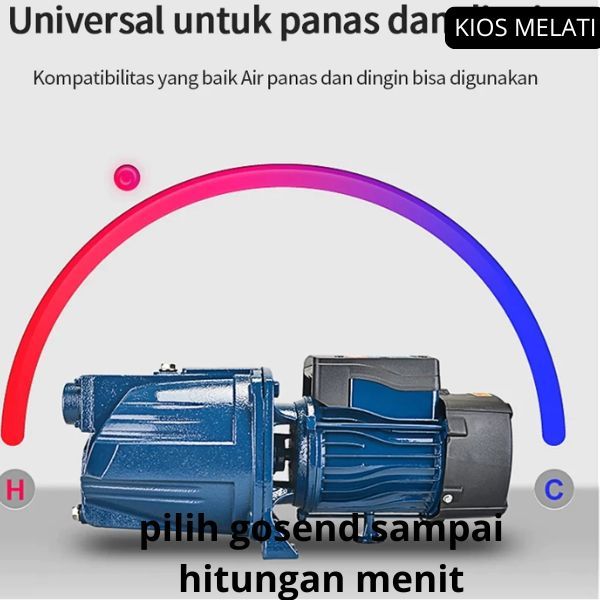 REAIM Pompa Air Jet Pump Pompa Pendorong Air Semi Jet Pump Booster Otomatis