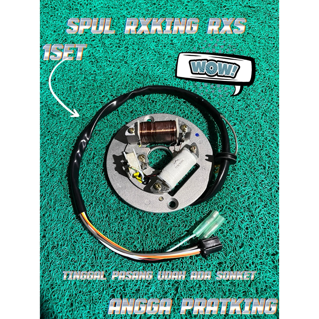 SPUL PENGAPIAN RX KING/SET KOMPLIT RX KING ASSY/SPOL KOMPLIT RX KING/SPUL/SPOLL API SET TAKAYAMA