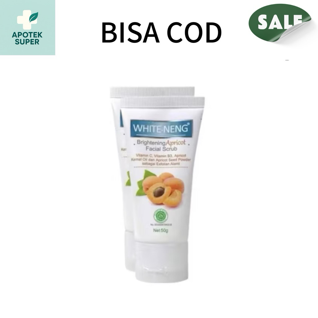 White-Neng Facial Scrub Apricot Brightening 50Gram