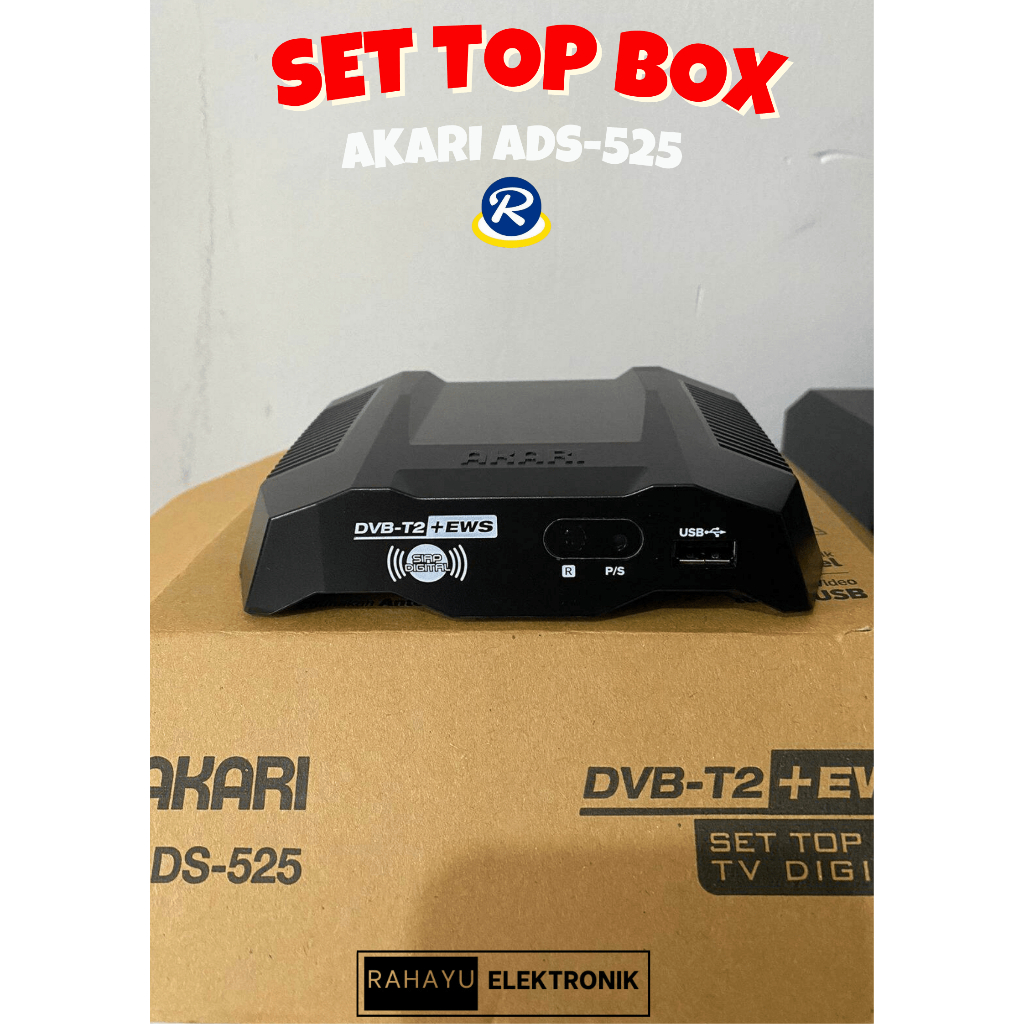 Akari ADS-2230 Set Top Box DVB-T2 GPS