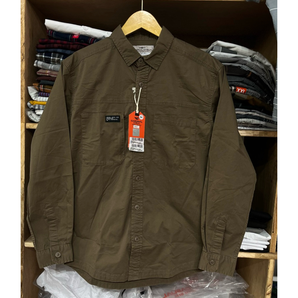 KEMEJA TACTICAL ADVENTURE OUTDOOR PRIA CARDINAL CASUAL POLOS HITAM PUTIH ORIGINAL // KEMEJA ADVENTUR