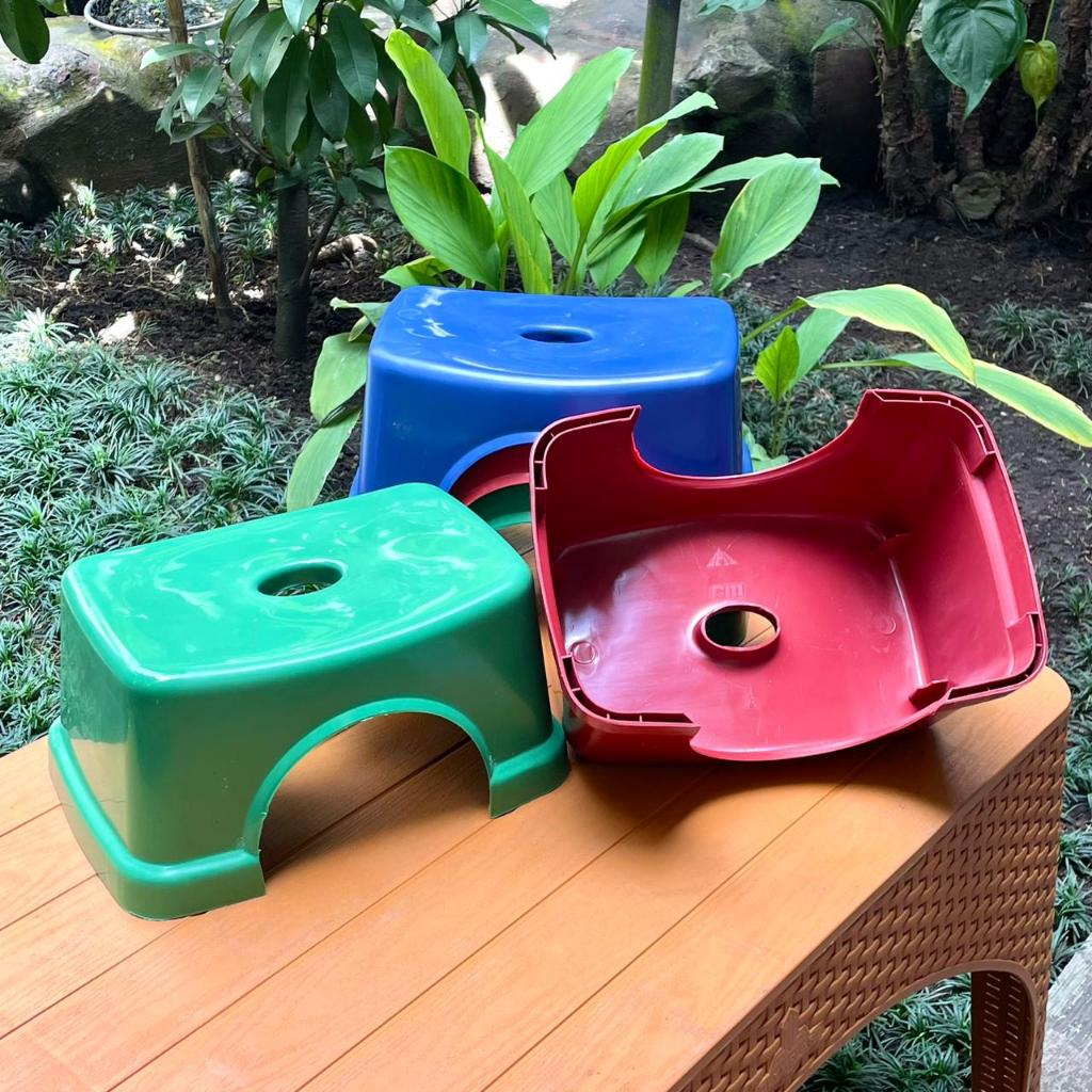 Dingklik / Kursi Segi Pendek Plastik CM