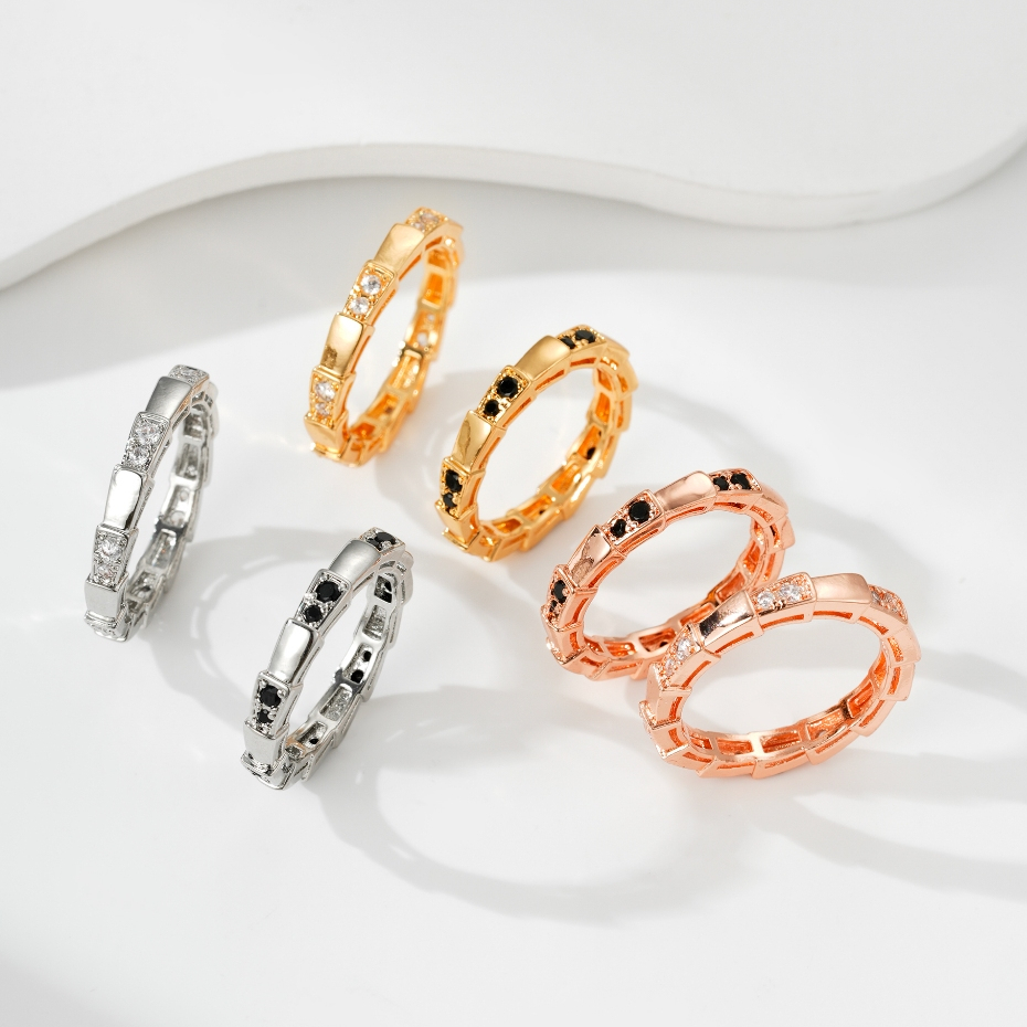 Hyl Jewelry 359J COD cincin titanium wanita tunangan anti karat emas asli tidak luntur korea silver 