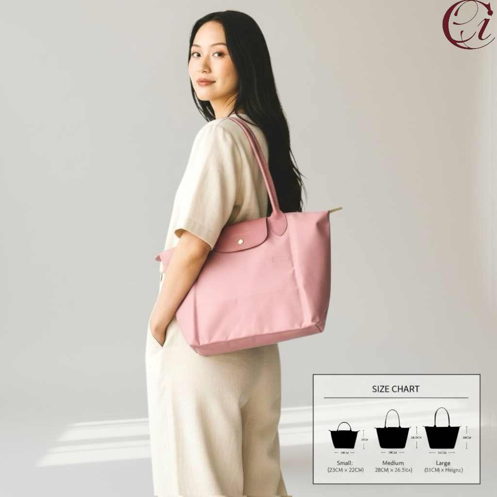 Tas Lc Le Pliage Green - Petal Pink