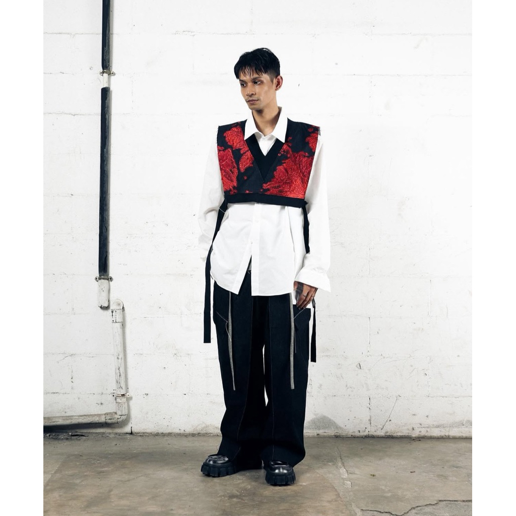 SEAN SHEILA - Layered Shirt Unisex Size 6