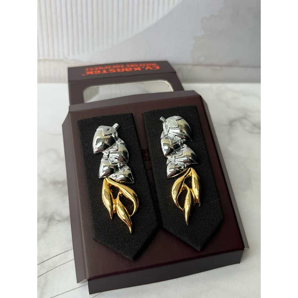 Monogram Pdu Polri bahan kain Premium Merek Karstek Exclusive original | Hologram kain