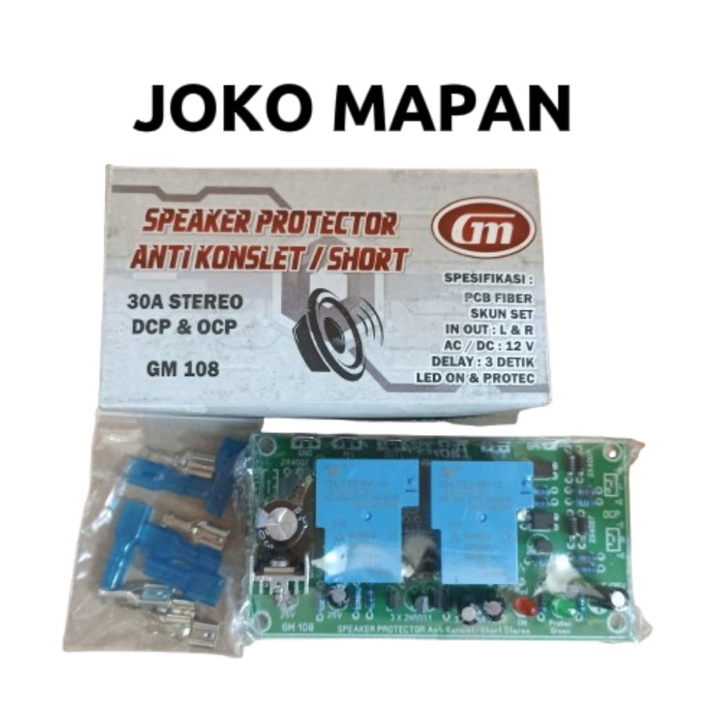 GM 108 Speaker protector anti short speaker protector anti konslet