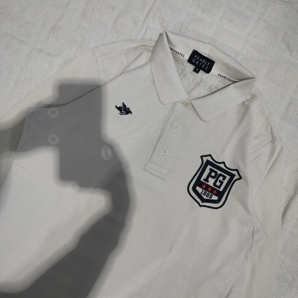 Polo shirt Pearly Gates Putih (M / ld 102)